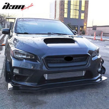 Load image into Gallery viewer, 2015-2017 Subaru WRX STI IKON V6 Style Unpainted Front Bumper Lip PU