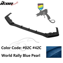 Load image into Gallery viewer, 2015-2017 Subaru WRX STI MP MPX Painted Front Bumper Lip ABS