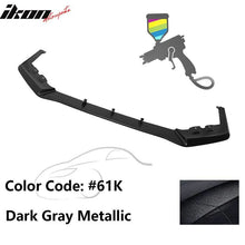 Load image into Gallery viewer, 2015-2017 Subaru WRX STI MP MPX Painted Front Bumper Lip ABS