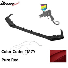 Load image into Gallery viewer, 2015-2017 Subaru WRX STI MP MPX Painted Front Bumper Lip ABS