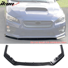 Load image into Gallery viewer, 2015-2017 Subaru WRX STI MPX Carbon Fiber Print Front Bumper Lip PP
