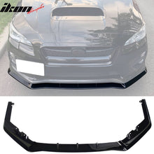 Load image into Gallery viewer, 2015-2017 Subaru WRX STI MPX Style Gloss Black Front Bumper Lip PP 3PC