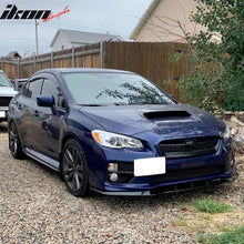 Load image into Gallery viewer, 2015-2017 Subaru WRX STI MPX Style Gloss Black Front Bumper Lip PP 3PC