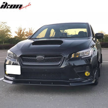 Load image into Gallery viewer, 2015-2017 Subaru WRX STI MPX Style Gloss Black Front Bumper Lip PP 3PC