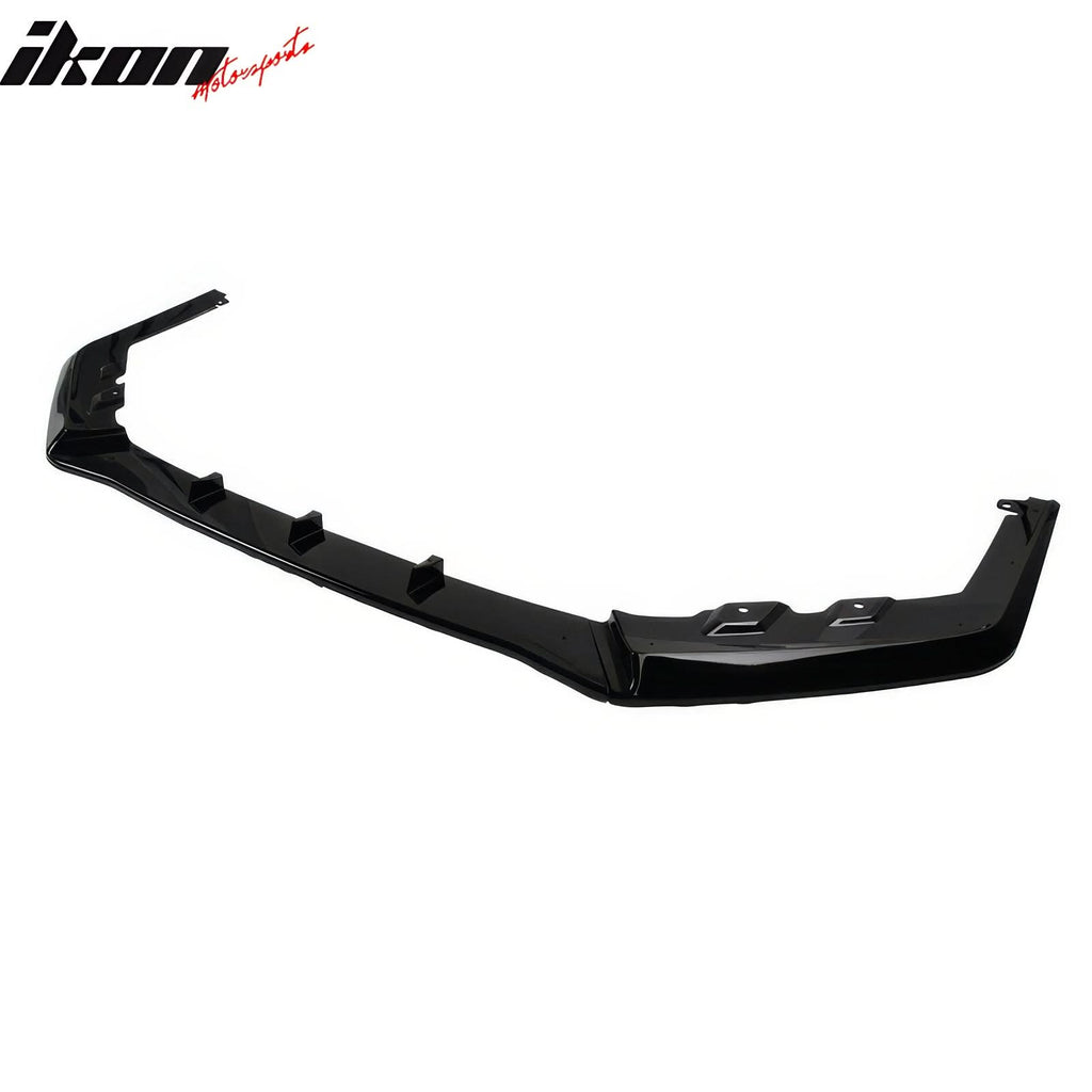 2015-2017 Subaru WRX STI MPX Style Gloss Black Front Bumper Lip PP 3PC