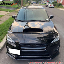 Load image into Gallery viewer, 2015-2017 Subaru WRX STI MPX Style Matte Black Front Bumper Lip PP 3PC