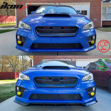 Load image into Gallery viewer, 2015-2017 Subaru WRX STI MPX Style Matte Black Front Bumper Lip PP 3PC