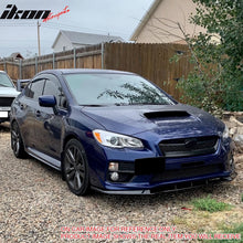 Load image into Gallery viewer, 2015-2017 Subaru WRX STI MPX Style Matte Black Front Bumper Lip PP 3PC