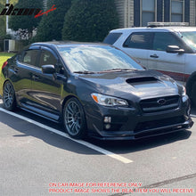 Load image into Gallery viewer, 2015-2017 Subaru WRX STI MPX Style Matte Black Front Bumper Lip PP 3PC