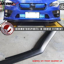 Load image into Gallery viewer, 2015-2017 Subaru WRX STI Carbon Paint Front Bumper Lip Spoiler ABS