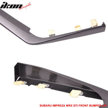Load image into Gallery viewer, 2015-2017 Subaru WRX STI Carbon Paint Front Bumper Lip Spoiler ABS