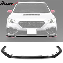 Load image into Gallery viewer, 2022-2025 Subaru WRX STI Style Front Lip Splitter Unpainted Spoiler PP