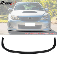 Load image into Gallery viewer, 2011-2014 Subaru Impreza WRX STI V Matte Black Front Bumper Lip PP