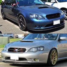 Load image into Gallery viewer, 2005-2007 Subaru Legacy STI Style Unpainted Black Front Bumper Lip PU