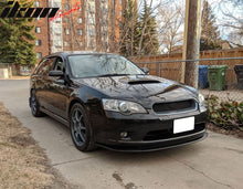 Load image into Gallery viewer, 2005-2007 Subaru Legacy STI Style Unpainted Black Front Bumper Lip PU