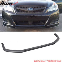 Load image into Gallery viewer, 2010-2012 Subaru Legacy Sedan V-Limited Front Bumper Lip Spoiler PU