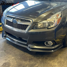 Load image into Gallery viewer, 2013-2014 Subaru Legacy SM Style Black Front Bumper Lip Spoiler PU