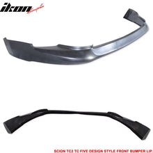 Load image into Gallery viewer, 2011-2013 Scion tC Five Design Style Front Lip Splitter Chin Spoiler