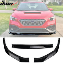 Load image into Gallery viewer, 2022-2025 Subaru WRX IKON Style Front Bumper Lip PP 3PCS