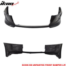 Load image into Gallery viewer, 2008-2010 Scion xB 4Door Unpainted PU Front Lip Splitter Spoiler