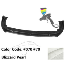 Load image into Gallery viewer, 2018-2020 Toyota Camry XLE LE V2 Style Painted Front Bumper Lip PP 3PC