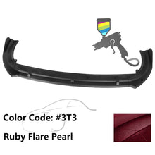 Load image into Gallery viewer, 2018-2020 Toyota Camry XLE LE V2 Style Painted Front Bumper Lip PP 3PC