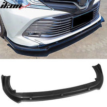 Load image into Gallery viewer, 2018-2020 Toyota Camry XLE LE V2 Style Matte Front Lip Splitter PP 3PC