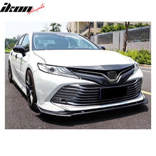 Load image into Gallery viewer, 2018-2020 Toyota Camry XLE LE V2 Style Painted Front Bumper Lip PP 3PC