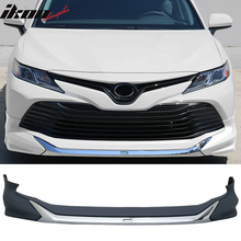 Load image into Gallery viewer, 2018-2020 Toyota Camry LE MD Style Front Bumper Lip With Chrome Trim