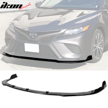 Load image into Gallery viewer, 2018-2020 Toyota Camry SE Style 3PCS Front Bumper Lip PP