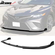 Load image into Gallery viewer, 2018-2020 Toyota Camry SE Style 3PCS Front Bumper Lip PP