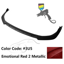 Load image into Gallery viewer, 2021-2023 Toyota Camry LE Front Bumper Lip IKON Style PP 3PC