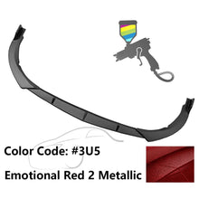 Load image into Gallery viewer, 2021-2023 Toyota Camry LE IKON Style Front Bumper Lip Spoiler PP 3PC