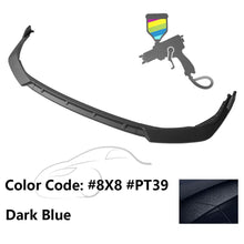 Load image into Gallery viewer, 2021-2023 Toyota Camry SE Front Bumper Lip IKON Style PP 3PC