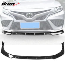 Load image into Gallery viewer, 2021-2023 Toyota Camry SE Front Bumper Lip IKON Style PP 3PC