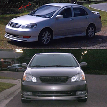 Load image into Gallery viewer, 2003-2004 Toyota Corolla Mugen Style Front Bumper Lip PP