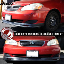 Load image into Gallery viewer, 2005-2006 Toyota Corolla Sedan Mugen Style Front Bumper Lip Painted PP