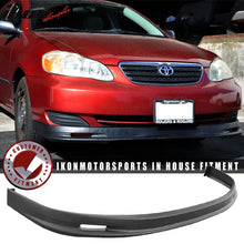 Load image into Gallery viewer, 2005-2006 Toyota Corolla Sedan Mugen Style Front Bumper Lip Painted PP