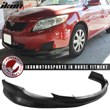 Load image into Gallery viewer, 2009-2010 Toyota Corolla K Style Unpainted Front Bumper Lip Spoiler PU