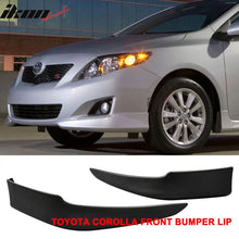 Load image into Gallery viewer, 2009-2010 Corolla Lower Front Bumper Lip Splitter Spoiler PP