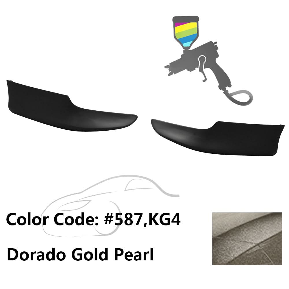 2011-2013 Toyota Corolla OE Style Front Bumper Lip Splitters PP