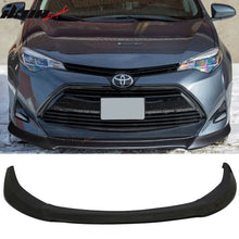 Load image into Gallery viewer, 2017-2019 Toyota Corolla Front Bumper Lip Chin Spoiler PU
