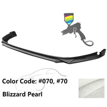 Load image into Gallery viewer, 2020-2022 Toyota Corolla Painted Front Bumper Lip Spoiler PP