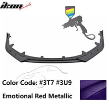 Load image into Gallery viewer, 2020-2022 Toyota Corolla SE XSE 4Dr IKON Style Front Bumper Lip PP 3PC