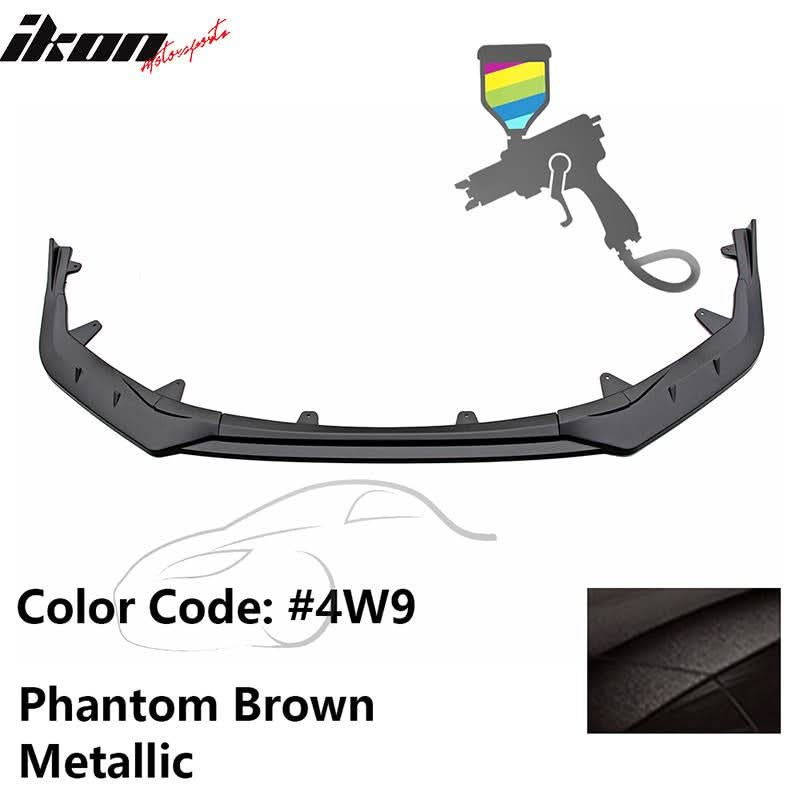 2020-2022 Toyota Corolla SE XSE 4Dr IKON Style Front Bumper Lip PP 3PC
