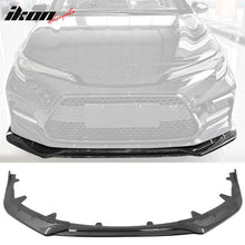 Load image into Gallery viewer, 2020-2022 Toyota Corolla SE XSE 4Dr IKON Style Front Bumper Lip PP 3PC