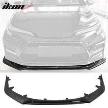 Load image into Gallery viewer, 2020-2022 Toyota Corolla SE XSE 4Dr IKON Style Front Bumper Lip PP 3PC