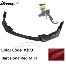 Load image into Gallery viewer, 2020-2022 Toyota Corolla SE XSE C Style Front Bumper Lip PP 3PC
