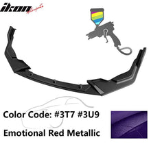 Load image into Gallery viewer, 2020-2022 Toyota Corolla SE XSE C Style Front Bumper Lip PP 3PC