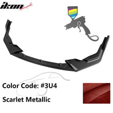 Load image into Gallery viewer, 2020-2022 Toyota Corolla SE XSE C Style Front Bumper Lip PP 3PC